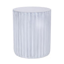 End Table, Outdoor - Light Blue