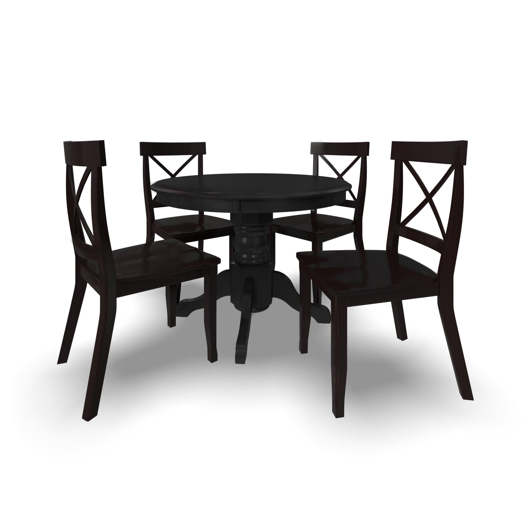 Blair - 5 Piece Dining Set - Black