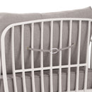 Outdoor Patio Club Chair, Waterproof Thick Cushion Deep Seating