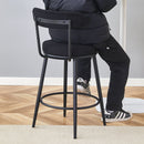 Fashionable Ergonomic High Legged Bar Chairs (Set of 2)