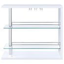 Prescott - Rectangular 2-Shelf Bar Unit - Atlantic Fine Furniture Inc