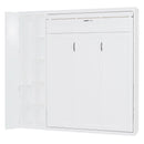 Murphy Wall Bed With Shelves, Wardrobe And LED Lights