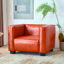 Vortexia - Club Chair With Tuxedo Design