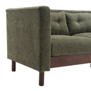 Upholstered Sofa Modern 3 Seater Sofa Couch With Tufted Design For Living Room