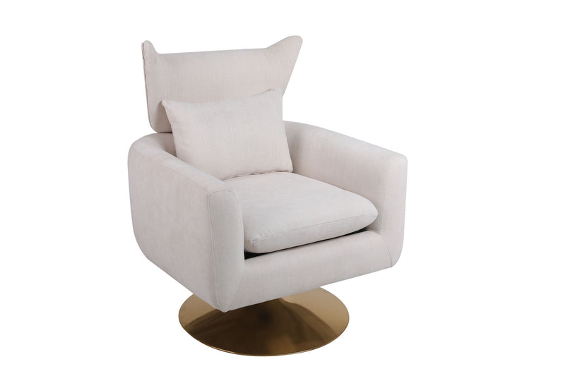 Classic Mid-Century 360-Degree Swivel Accent Chair