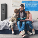 1.83 Cu Ft Biometric Keypad Rifle Safe - Black