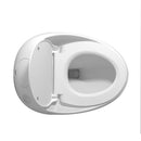 Modern Egg Shape Toilet 1.28 Gpf Single Flush Ceramic