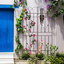 Metal Garden Trellis Rustproof For Climbing Plants Outdoor Flower Support