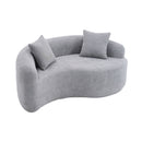 Tai Chi - Curved Dual Depth Loveseat