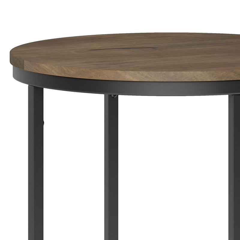 Jenna - Handcrafted Round Side Table