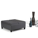 Ellis - Coffee Table Storage Ottoman Contemporary Design