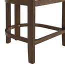 Contemporary Upholstered Counter Stools Set