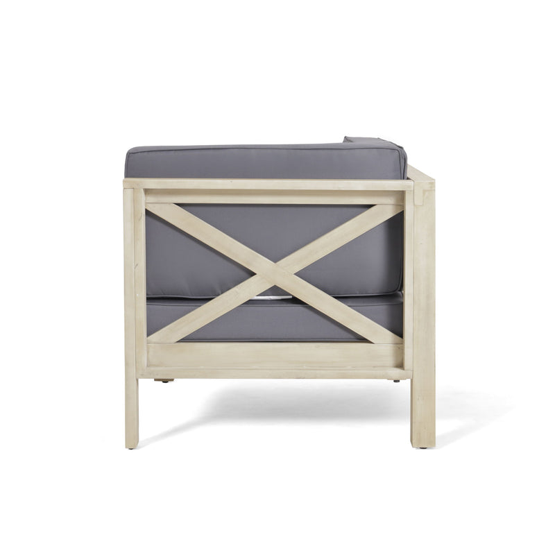 Brava - X Back Corner Chair