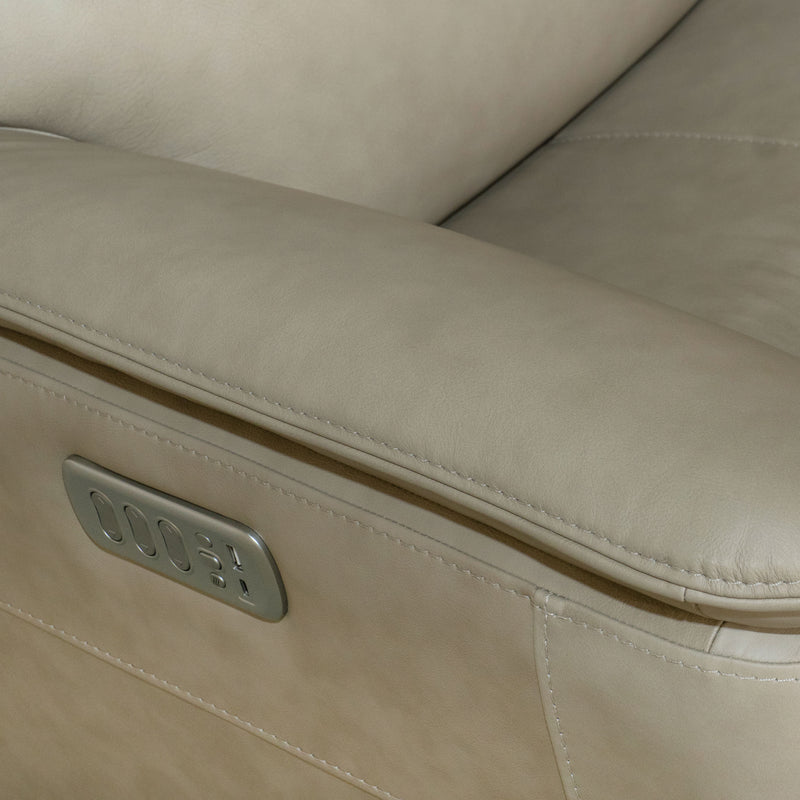 Henry - Power Swivel Gliding Recliner With Power Headrest, Lumbar, Heat & Massage