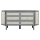 Murphy Bed With Hidden Storage & Modern Woven Design