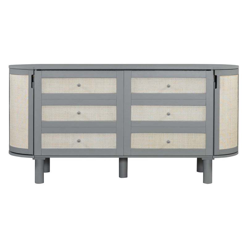Murphy Bed With Hidden Storage & Modern Woven Design