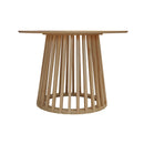 Modern Round Coffee Table With Grille Moldin