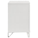 Marmore - 2-Drawer Nightstand Bedside Table - White