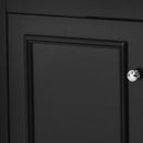 Bathroom Vanity Cabinet With Ceramic Basin, 3 Drawers And Adjustable Shelves