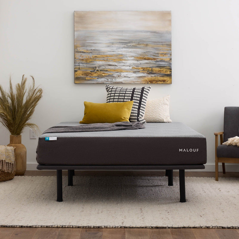 Highrise - Thin Deck Upholstered Platform Bed Frame