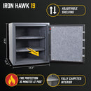 Large Office Safe - Gray