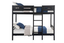Ekko - Twin Twin Bunk Bed - Black