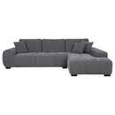 Octavia - Upholstered Sectional Chaise Sofa