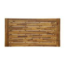 7 Piece Outdoor Modern Dining Set With Stackable Chairs