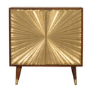 Manila - Cabinet - Gold / Brown