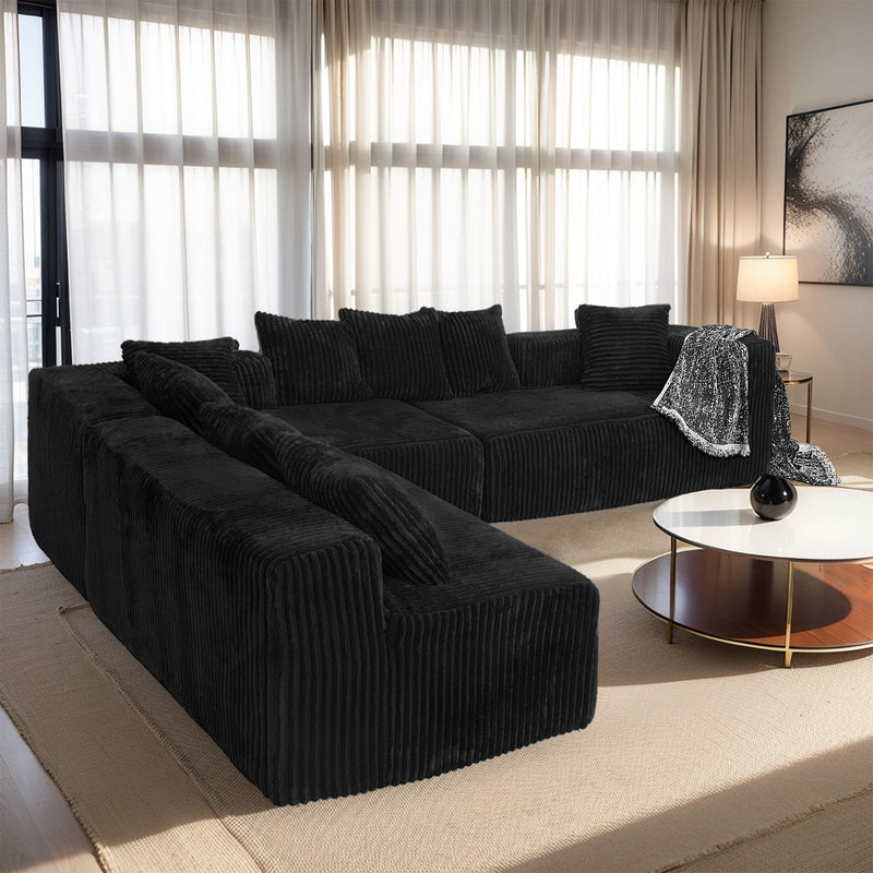 Modular U Shaped Sectional Sofa