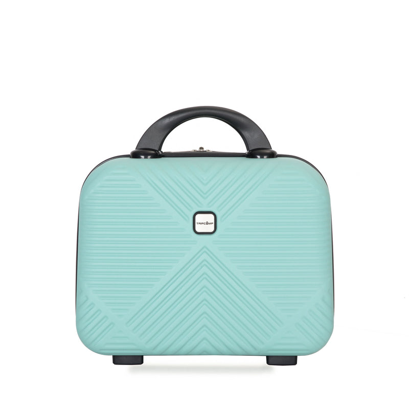 4 Piece Lightweight Suitcase, Makeup Box, Aircraft Wheels