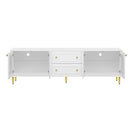 TV Cabinet With 2 Drawers And 2 Cabinets