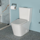 1 Piece Toilet & Dual Flush And Soft Closing Seat - White