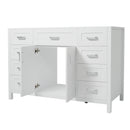 Bathroom Vanity Cabinet Only With 2 Soft Close Doors And 8 Drawers