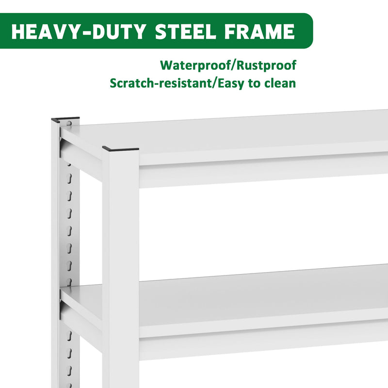 Stylish Metal Aquarium Stand For 20 - 30 Gallon Tanks, 3 Tier Adjustable Shelf