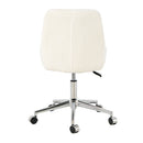 Adjustable And Space-Saving Chair With Golden Electroplated Legs