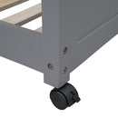 Full Over Full Bunk Bed With Desk