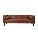 Contemporary 3 Seater Sofa With Tufted Design