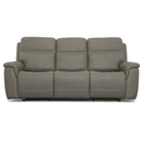 Sawyer - Power Reclining Sofa With Power Headrests & Lumbar