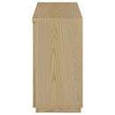 Tilbury - 2-Door Glass Front Accent Display Cabinet - Light Oak