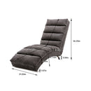 Massage Chaise Lounge Indoor With Remote Control, Ergonomic Electric Massage Lounger
