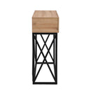 Luxury Industrial Table With 2 Drawers