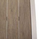 Outdoor Modern Aluminum Dining Bench, Durable And Elegant Design