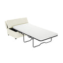 Twin Size Folding Ottoman Sleeper Bed With Mattress Convertible Guest Bed