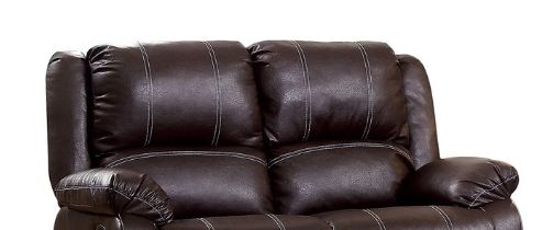 Zuriel - Synthetic Leather Recliner Loveseat