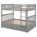 Bunk Bed With Drawers, Convertible Design