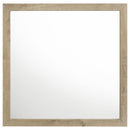 Oakglen - Dresser Mirror - Weathered Oak