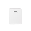 Toy Storage Organizer With Rolling Drawer, Chest With Wheels, Large Pull Out Bin For Nursery - White