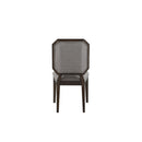 Selma - Side Chair Set of 2) - Gray Fabric & Tobacco