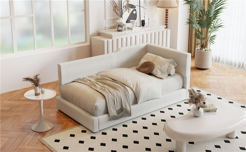 L Shaped Upholstered Daybed